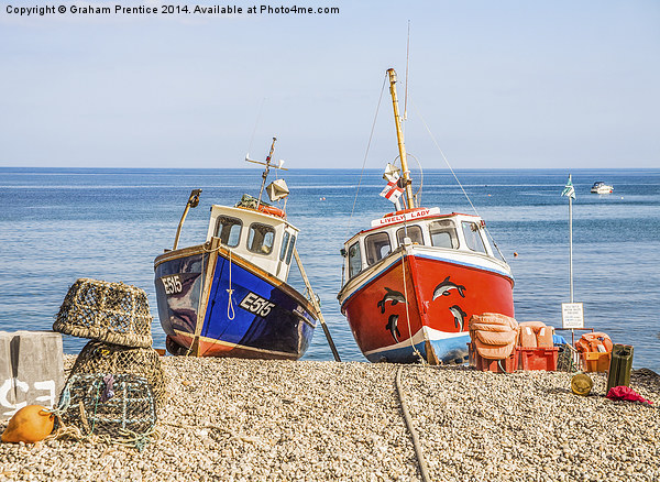 Fishing Boats Picture Board by Graham Prentice
