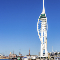 Buy canvas prints of Spinnaker Tower by Graham Prentice