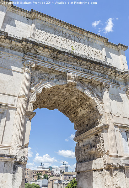Arch of Titus Picture Board by Graham Prentice