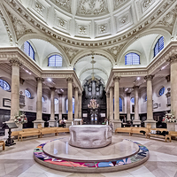 Buy canvas prints of St Stephen, Walbrook by Graham Prentice