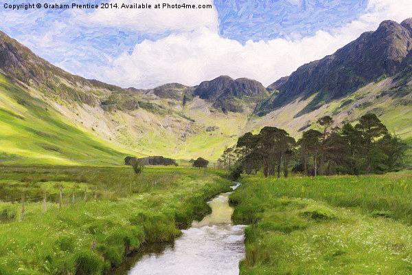 Warnscale Beck, Buttermere Picture Board by Graham Prentice