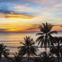 Buy canvas prints of  Sunset in Paradise by Graham Prentice