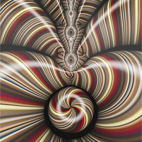 Buy canvas prints of  Fractal Knot by Graham Prentice