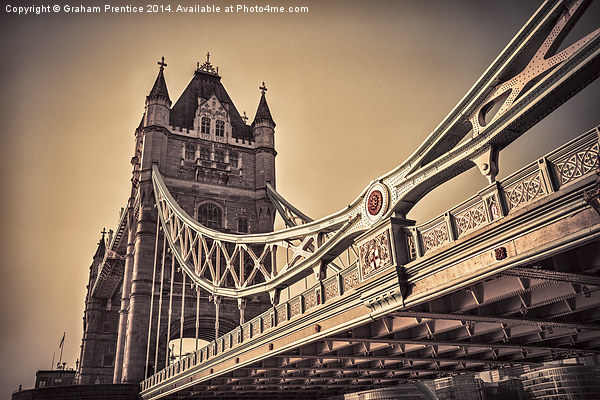 Tower Bridge, London Picture Board by Graham Prentice