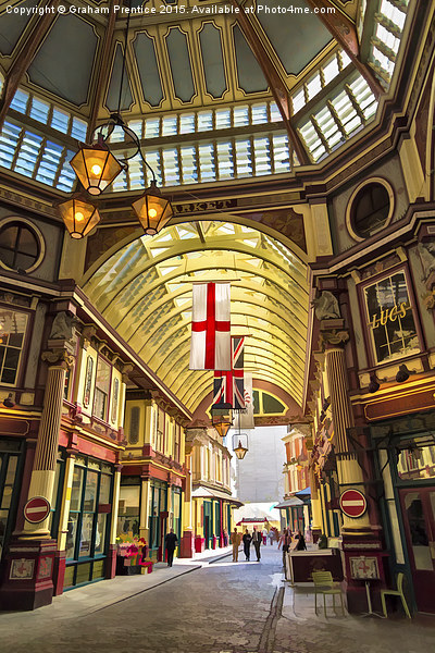 Leadenhall Market, City of London Picture Board by Graham Prentice