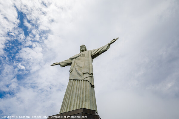 Christ the Redeemer, Rio Picture Board by Graham Prentice
