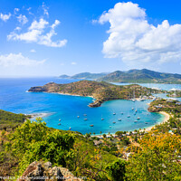 Buy canvas prints of English Harbour, Antigua by Graham Prentice