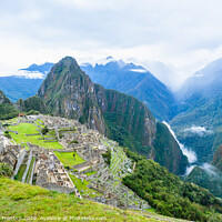 Buy canvas prints of Machu Picchu Vista by Graham Prentice