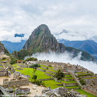 Buy canvas prints of Machu Picchu Ruins by Graham Prentice