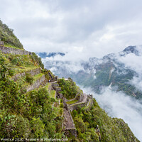 Buy canvas prints of View from Huayna Picchu by Graham Prentice