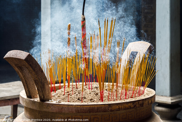 Incense Burner Picture Board by Graham Prentice