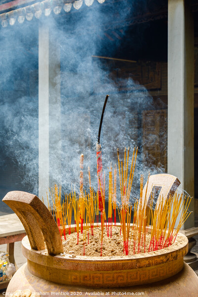 Incense Burner Picture Board by Graham Prentice