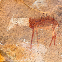 Buy canvas prints of Ancient African Rock Art by Graham Prentice