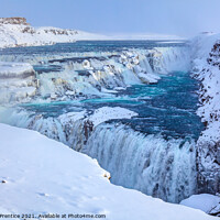 Buy canvas prints of Gullfoss, Iceland by Graham Prentice