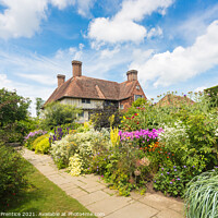 Buy canvas prints of Great Dixter Long Border by Graham Prentice