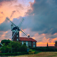 Buy canvas prints of Weybourne Windmill by Graham Prentice