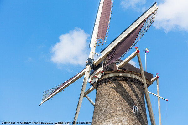 Molen de Valk Windmill Picture Board by Graham Prentice