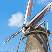 Buy canvas prints of Molen de Valk Windmill by Graham Prentice