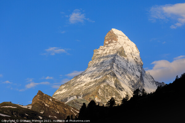 The Iconic Matterhorn Picture Board by Graham Prentice