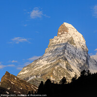 Buy canvas prints of The Iconic Matterhorn by Graham Prentice