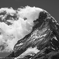 Buy canvas prints of Matterhorn with Clouds by Graham Prentice