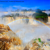 Buy canvas prints of Iguazu Falls by Graham Prentice