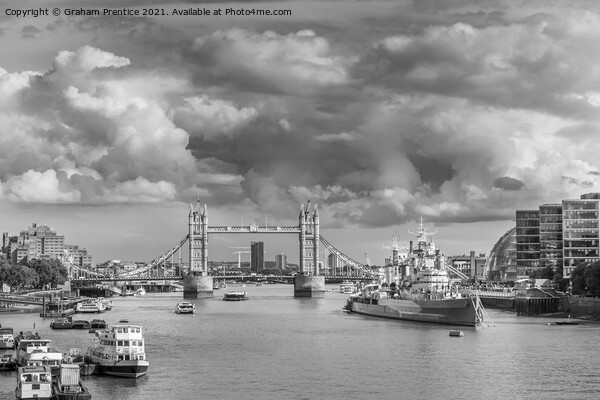 Pool of London Picture Board by Graham Prentice