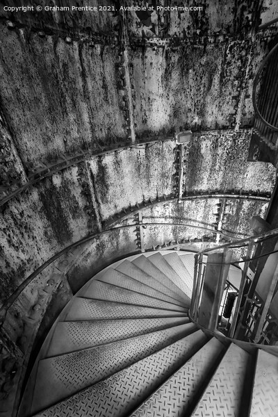 Hidden London: Spiral Staircase Picture Board by Graham Prentice
