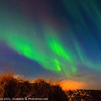 Buy canvas prints of Northern Lights in Iceland by Graham Prentice