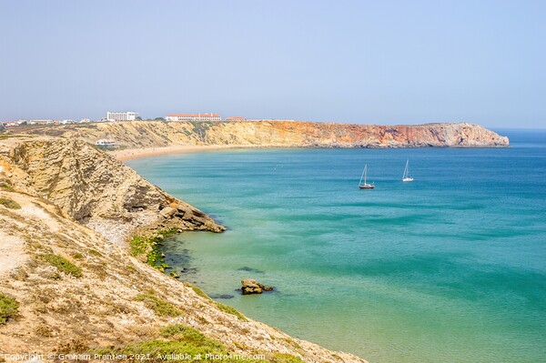 Algarve Coastline Picture Board by Graham Prentice