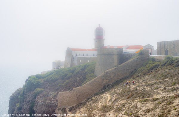 Cape St. Vincent Lighthouse, Algarve Picture Board by Graham Prentice
