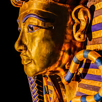 Buy canvas prints of Funerary Mask of Tutankhamun by Graham Prentice