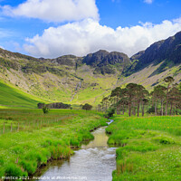 Buy canvas prints of Warnscale Beck, Buttermere by Graham Prentice