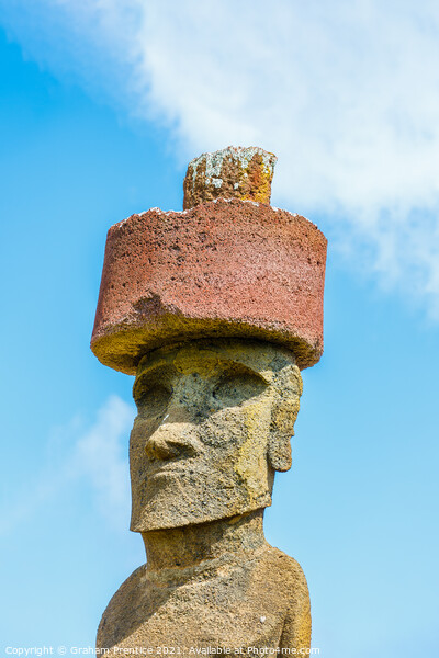 Easter Island Statue Picture Board by Graham Prentice