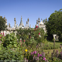 Buy canvas prints of Brighton Royal Pavilion and Gardens by John Barratt