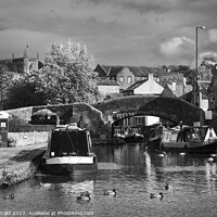 Buy canvas prints of Skipton Canal Junction by John Barratt