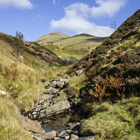 Buy canvas prints of Ben Ghlas and Ben Lawers by John Barratt