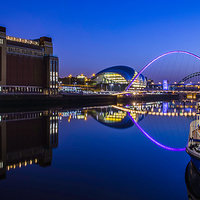 Buy canvas prints of Newcastle quayside by Richard Armstrong