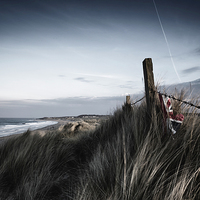 Buy canvas prints of Cresswell beach by Richard Armstrong