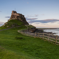 Buy canvas prints of Lindisfarne Castle by Richard Armstrong