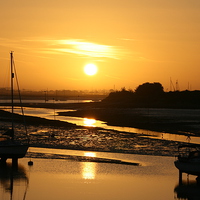 Buy canvas prints of Chichester Harbour by Debbie Mcilroy