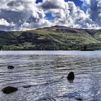 Buy canvas prints of  Lake Derwentwater by Tony Johnson