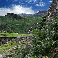 Buy canvas prints of Easedale Valley by Tony Johnson