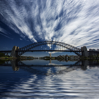 Buy canvas prints of  Sydney Harbour Bridge by Sheila Smart