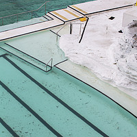 Buy canvas prints of Bondi Icebergs pool by Sheila Smart