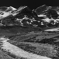 Buy canvas prints of The Athabasca Glacier, Banff NP by LensLight Traveler