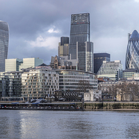 Buy canvas prints of  London Skyline by LensLight Traveler