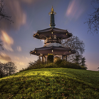 Buy canvas prints of The Peace Pagoda by LensLight Traveler