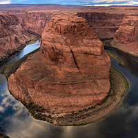 Buy canvas prints of Horsehoe Bend, Arizona by LensLight Traveler