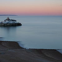 Buy canvas prints of Sunset In Eastbourne by LensLight Traveler